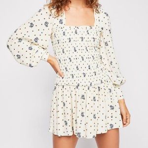 Free People Two Faces Mini Dress XS